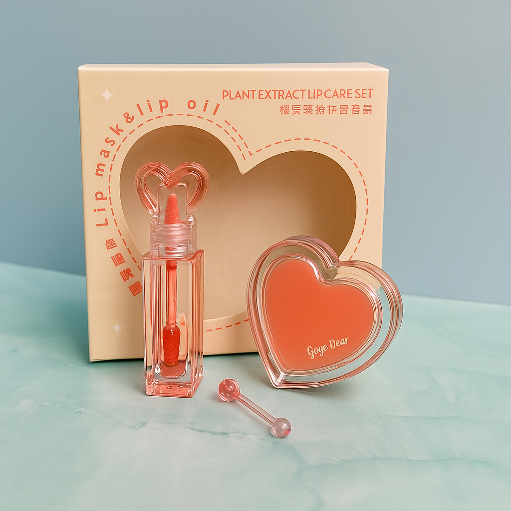 Heart Shape lip gloss
