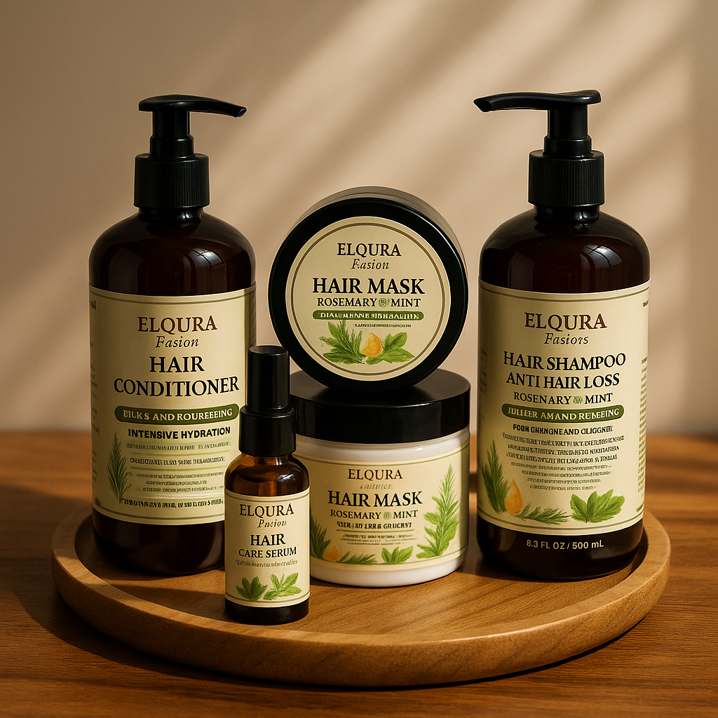 Rosemary and Mint Hair Care Set