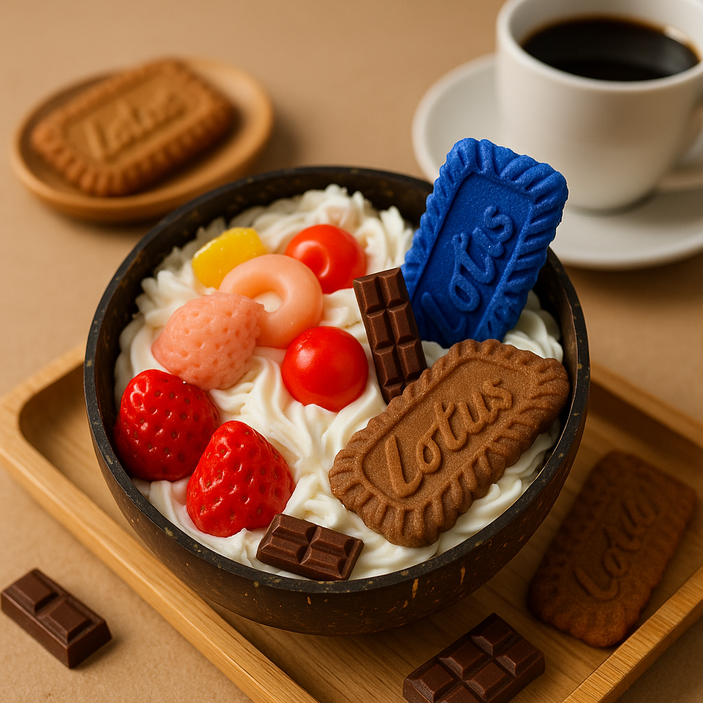 Coconut Shell Dessert Candle