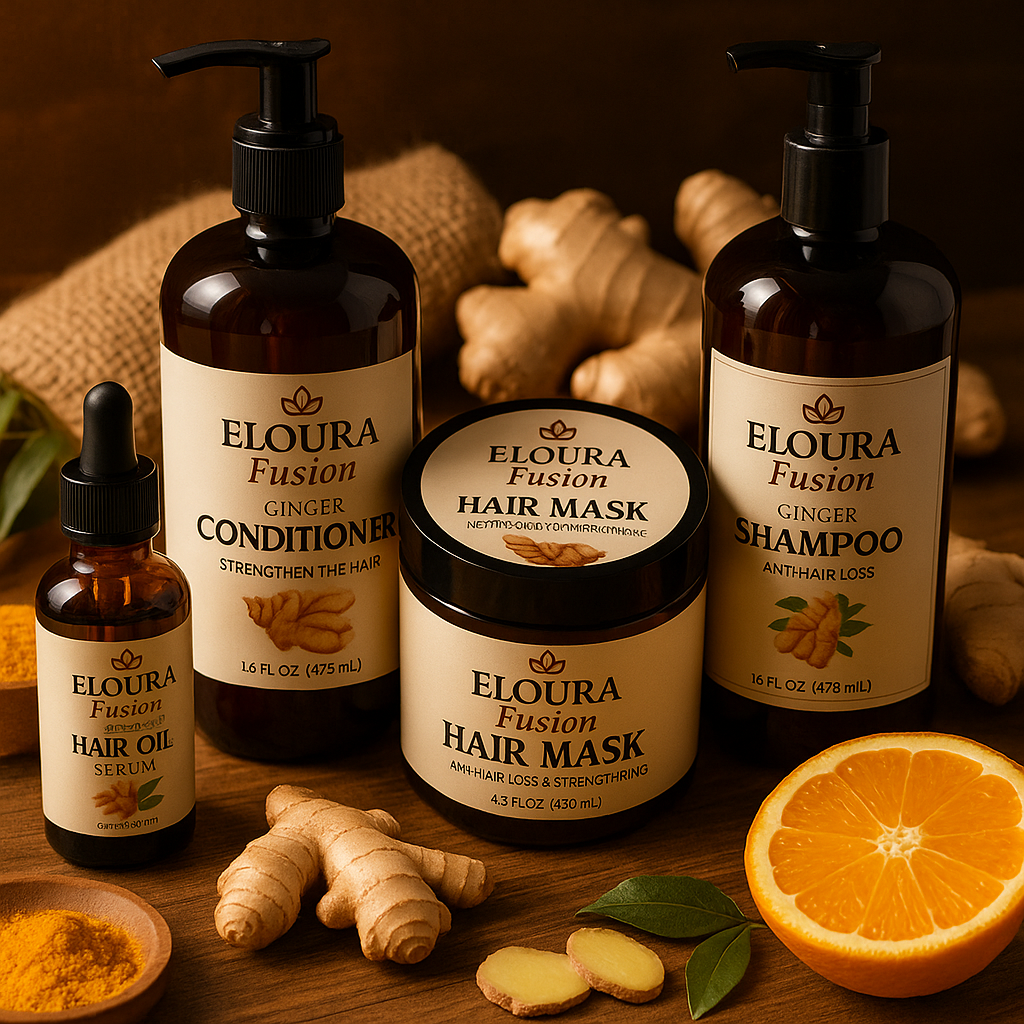 Ginger Hair Care Set
