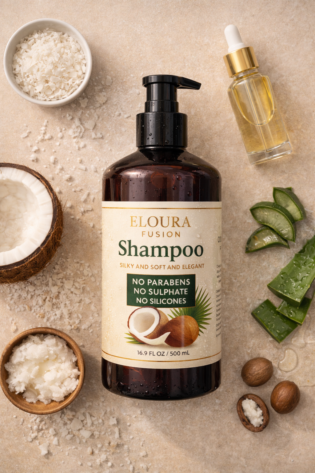 Eloura Fusion Coconut Shampoo