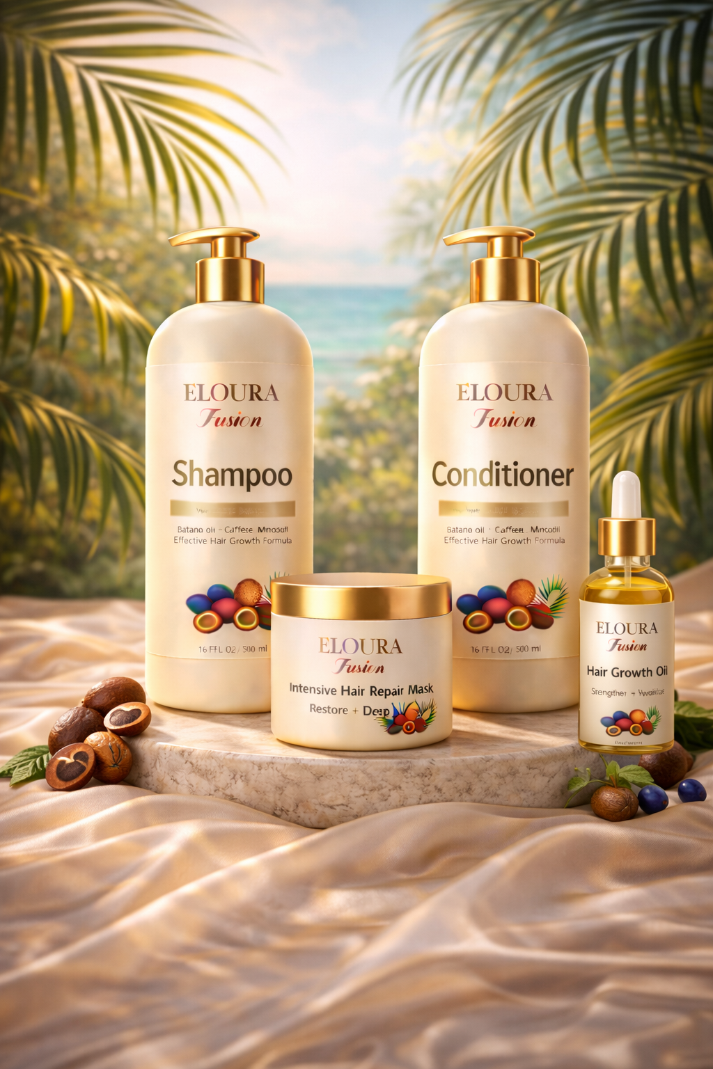 Batana Deluxe Ritual Hair
Set