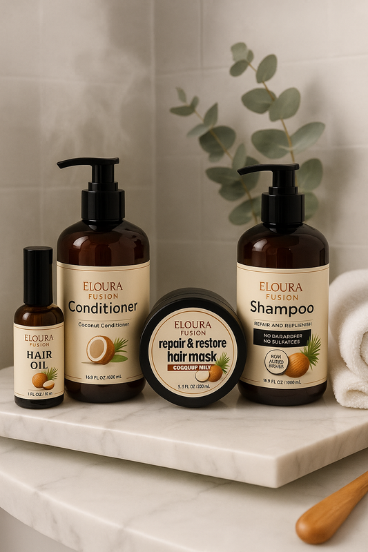 Coconut Hair Care Set