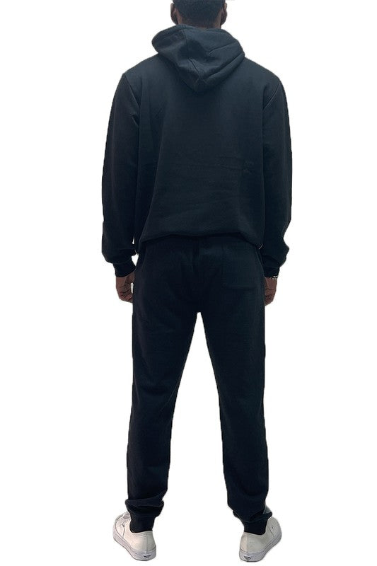 Men's Color Block 2-piece Sweat Suit