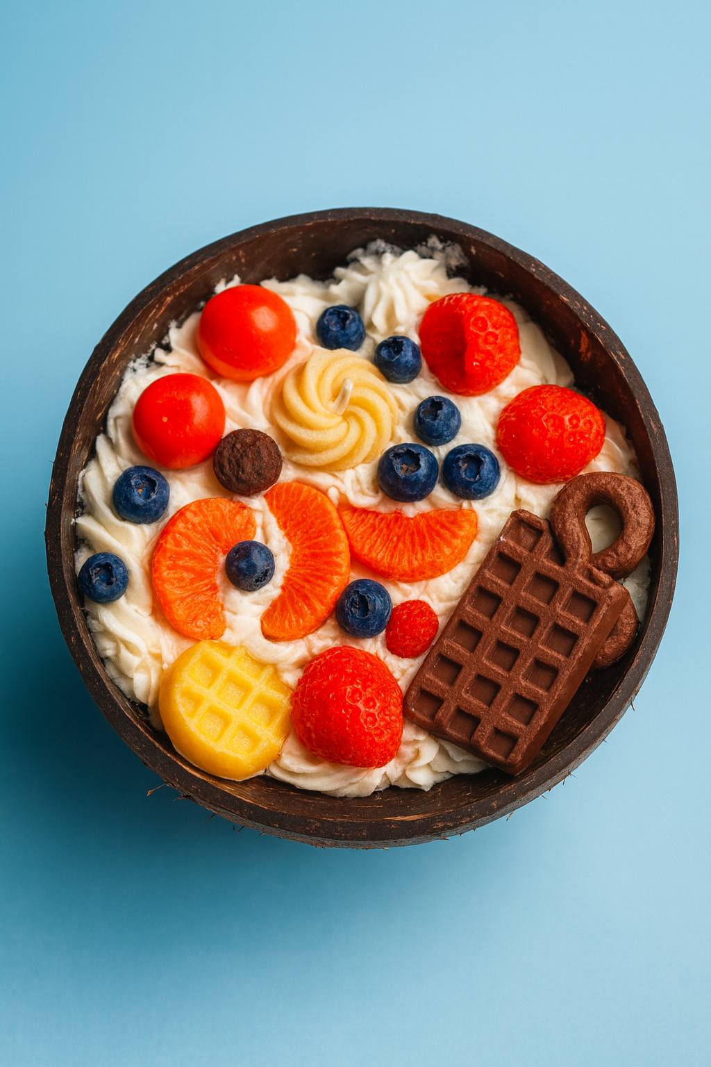 Fruits scented candles