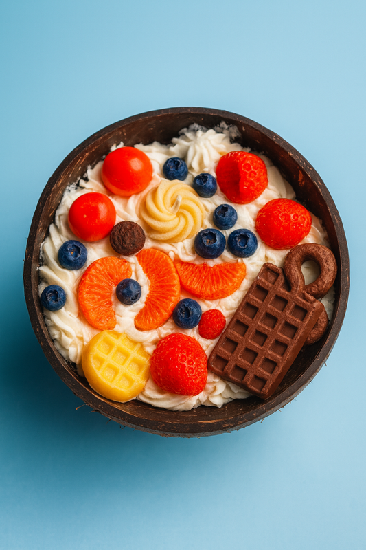 Fruits scented candles