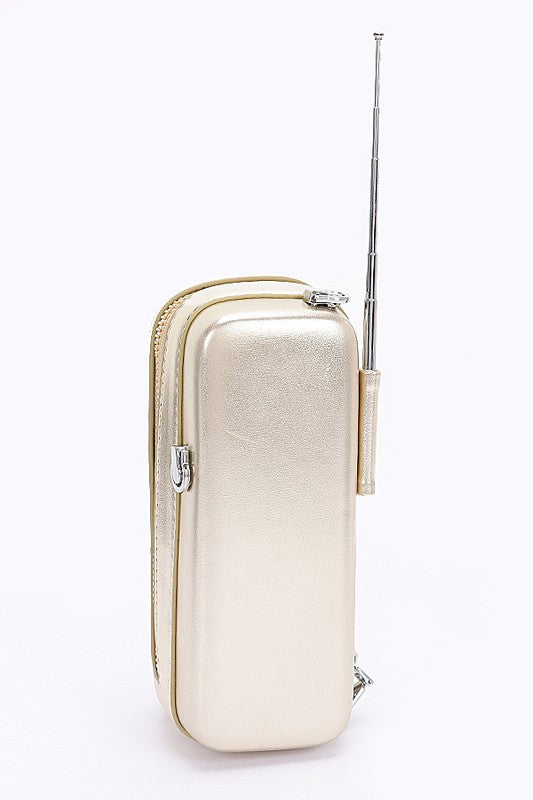 Iconic Retro Cell Phone Novelty Clutch Bag