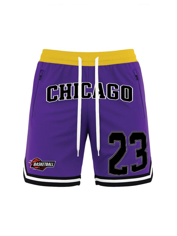 Basketball 23 DTF Print Athletic Basketball Shorts