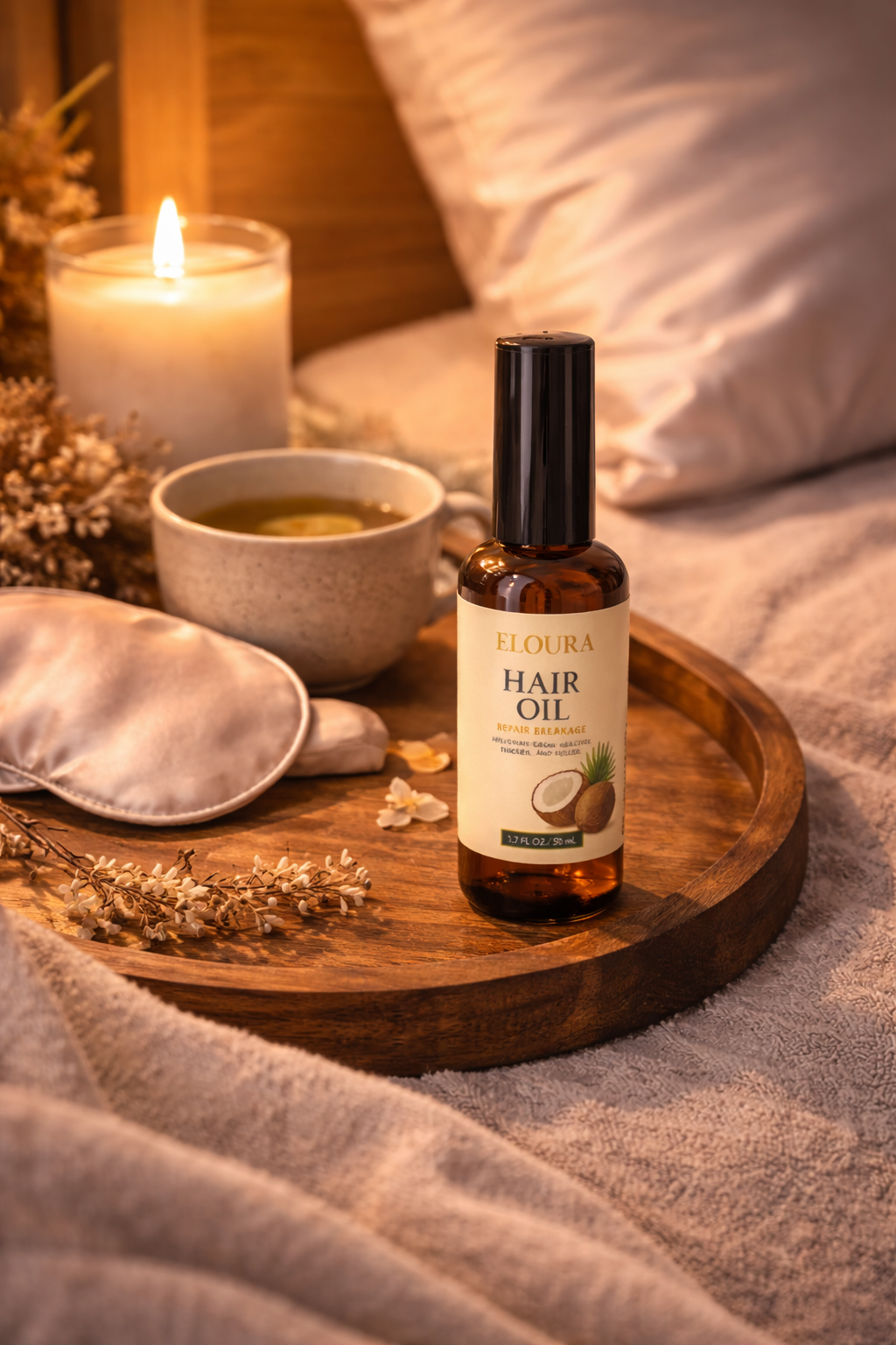 Coconut hair oil