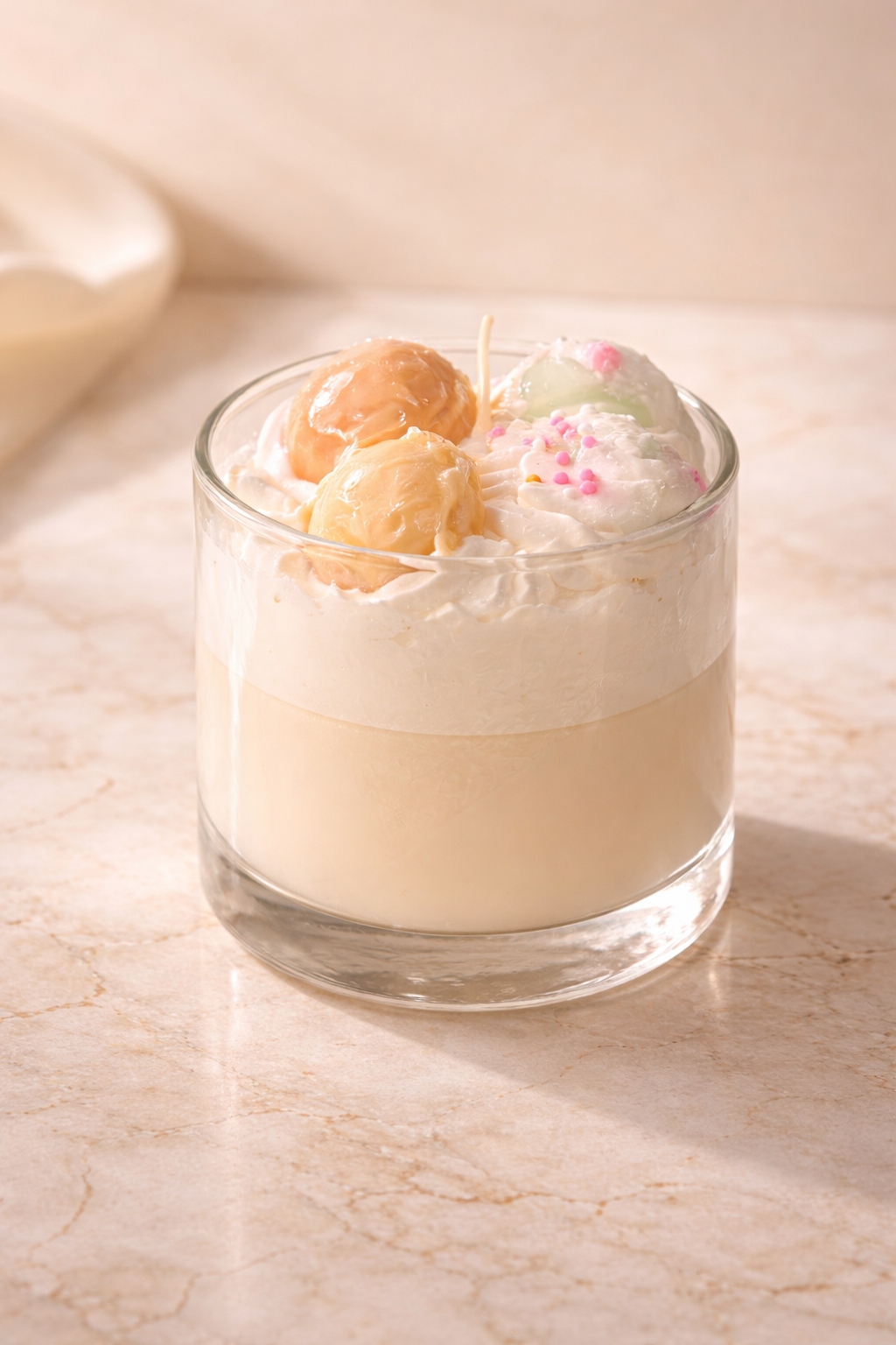 Velvet Glow Dessert Candle