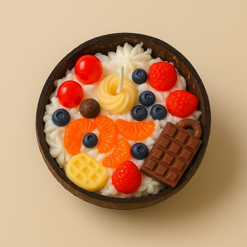 Fruits scented candles