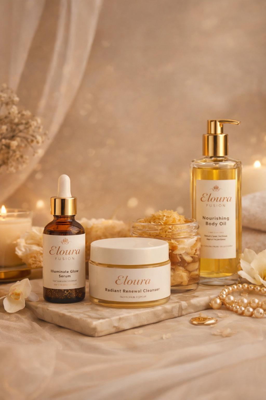 Luxury skincare, body care & fragrance rituals crafted to elevate your natural glow.