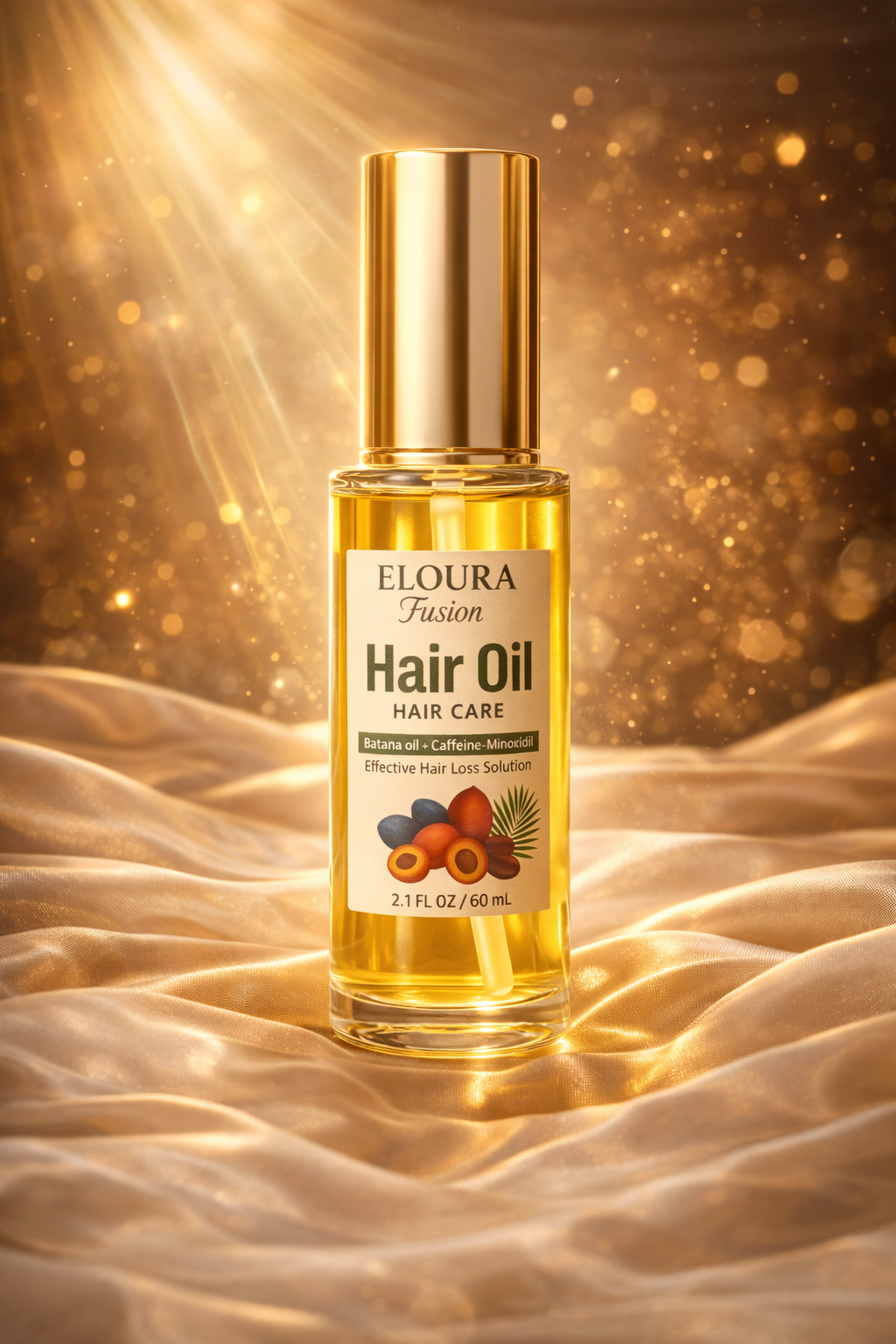 Botanical hair oil