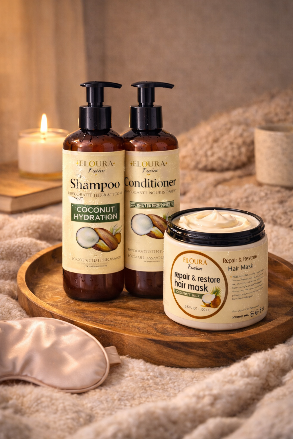 Coconut Repair Ritual trio shampoo+conditioner+mask