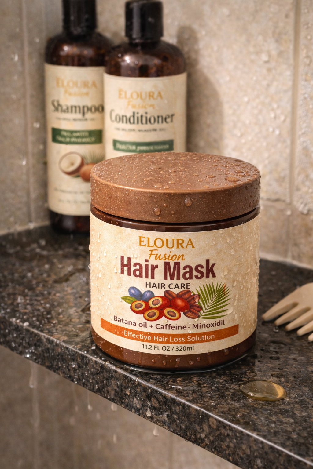 Batana oil+Caffeine-Minoxidil Hair Mask