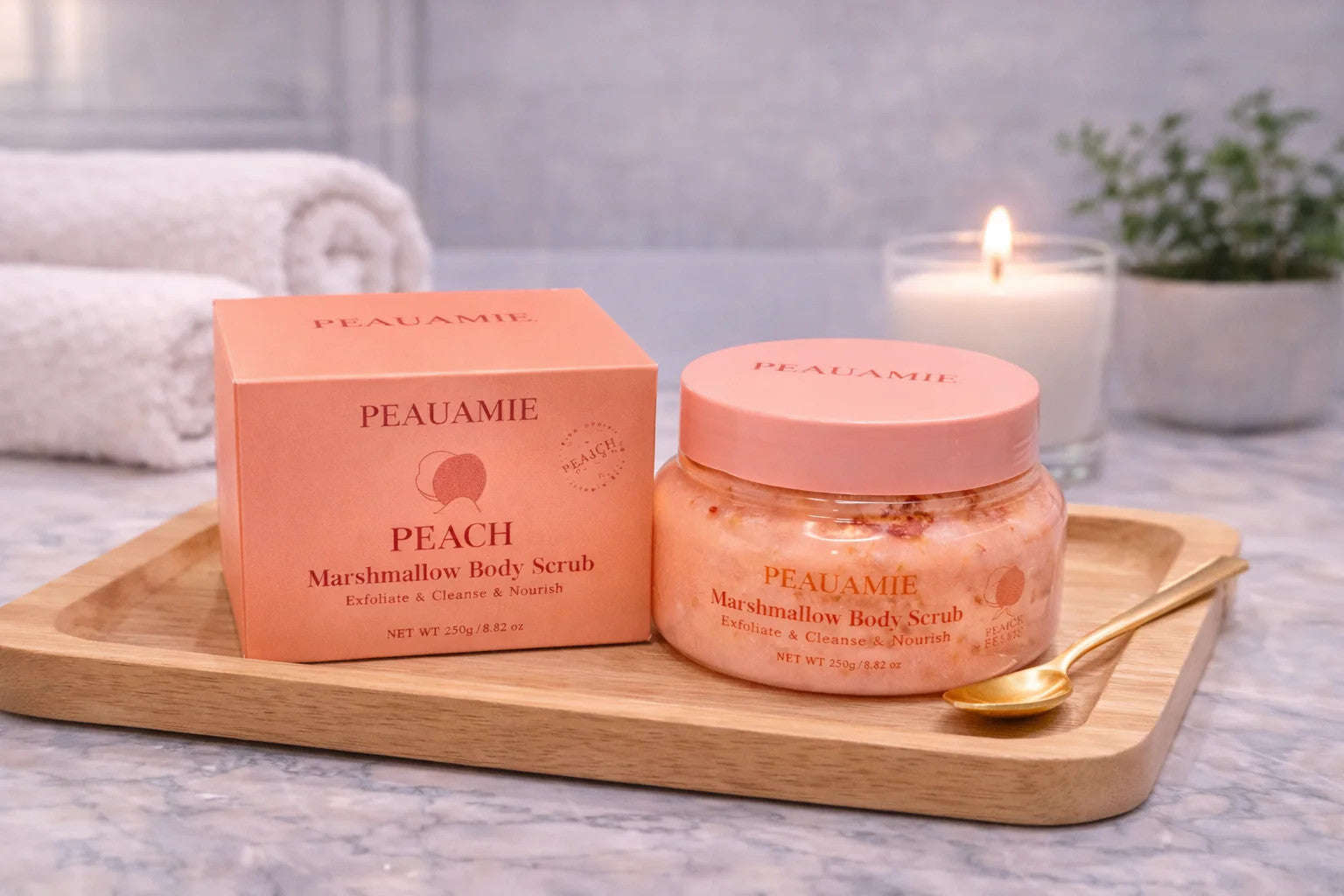 Peach Body Scrub