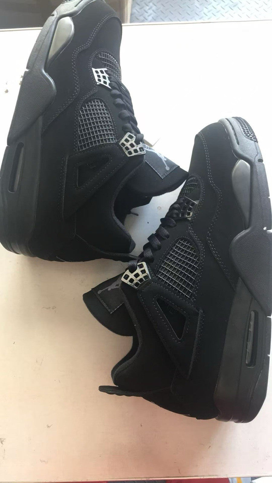 Size 12 - Air Jordan 4 Retro 2025 Black Cat