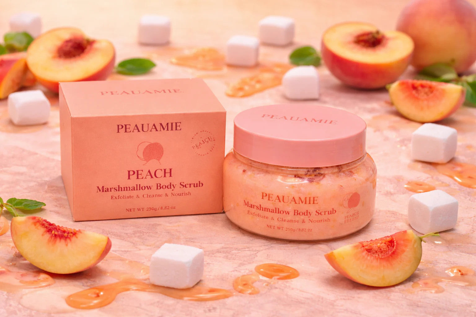 Peach Body Scrub