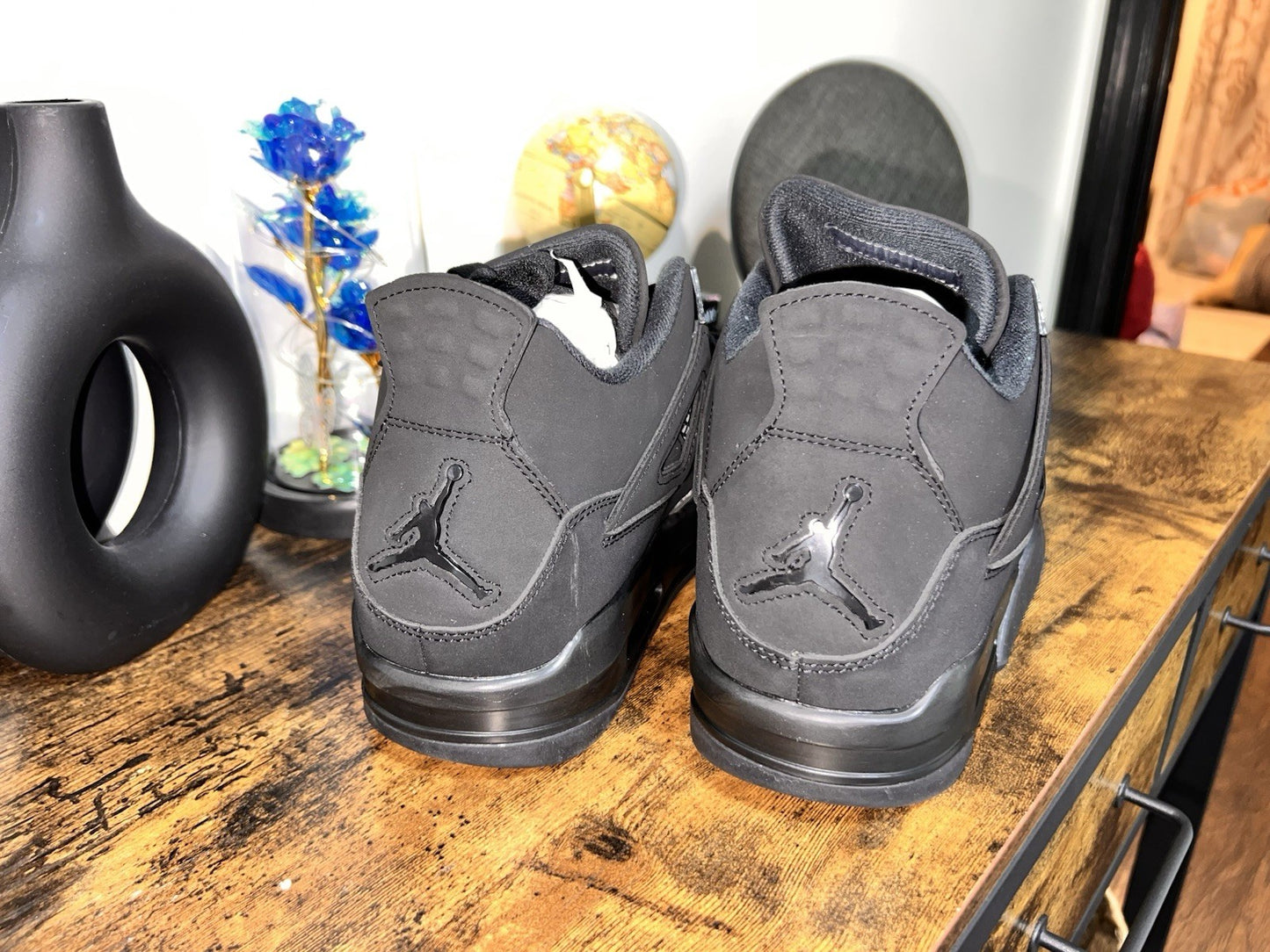 Size 12 - Air Jordan 4 Retro 2025 Black Cat