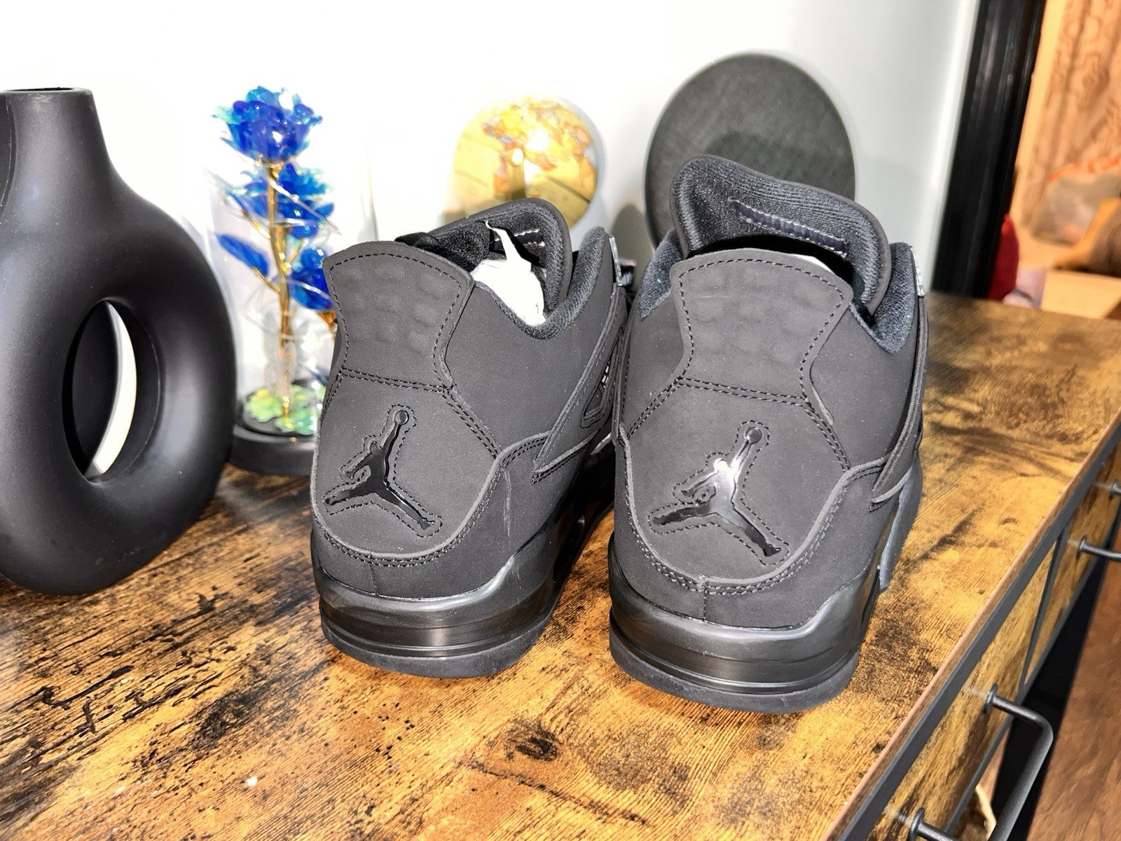 Size 12 - Air Jordan 4 Retro 2025 Black Cat