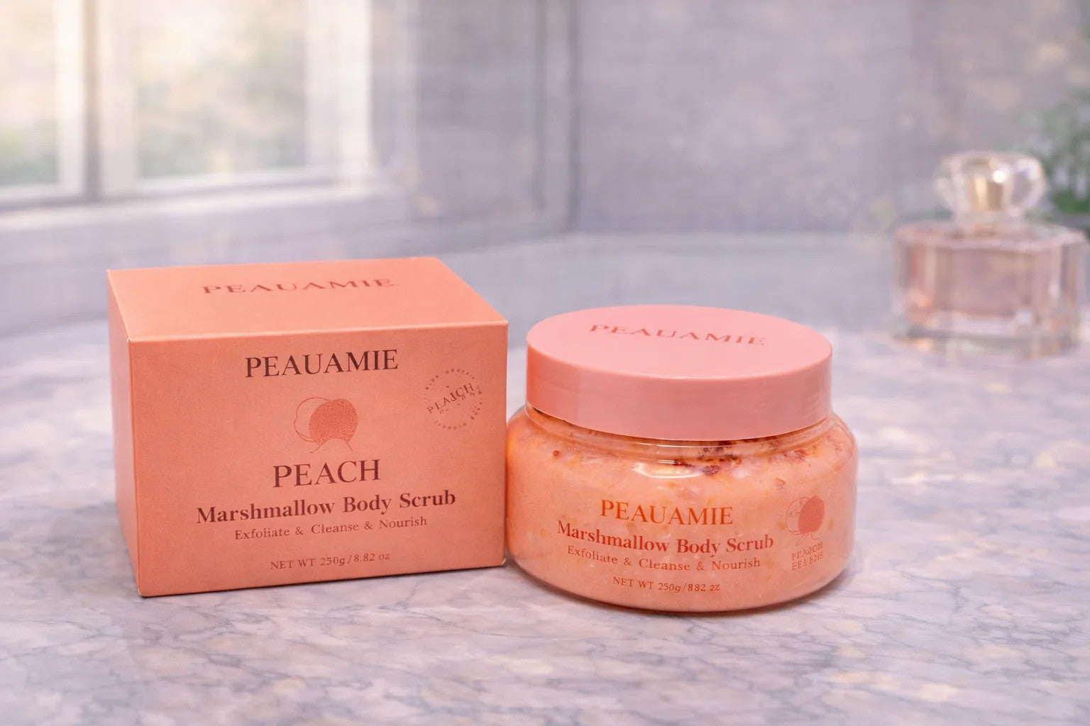 Peach Body Scrub