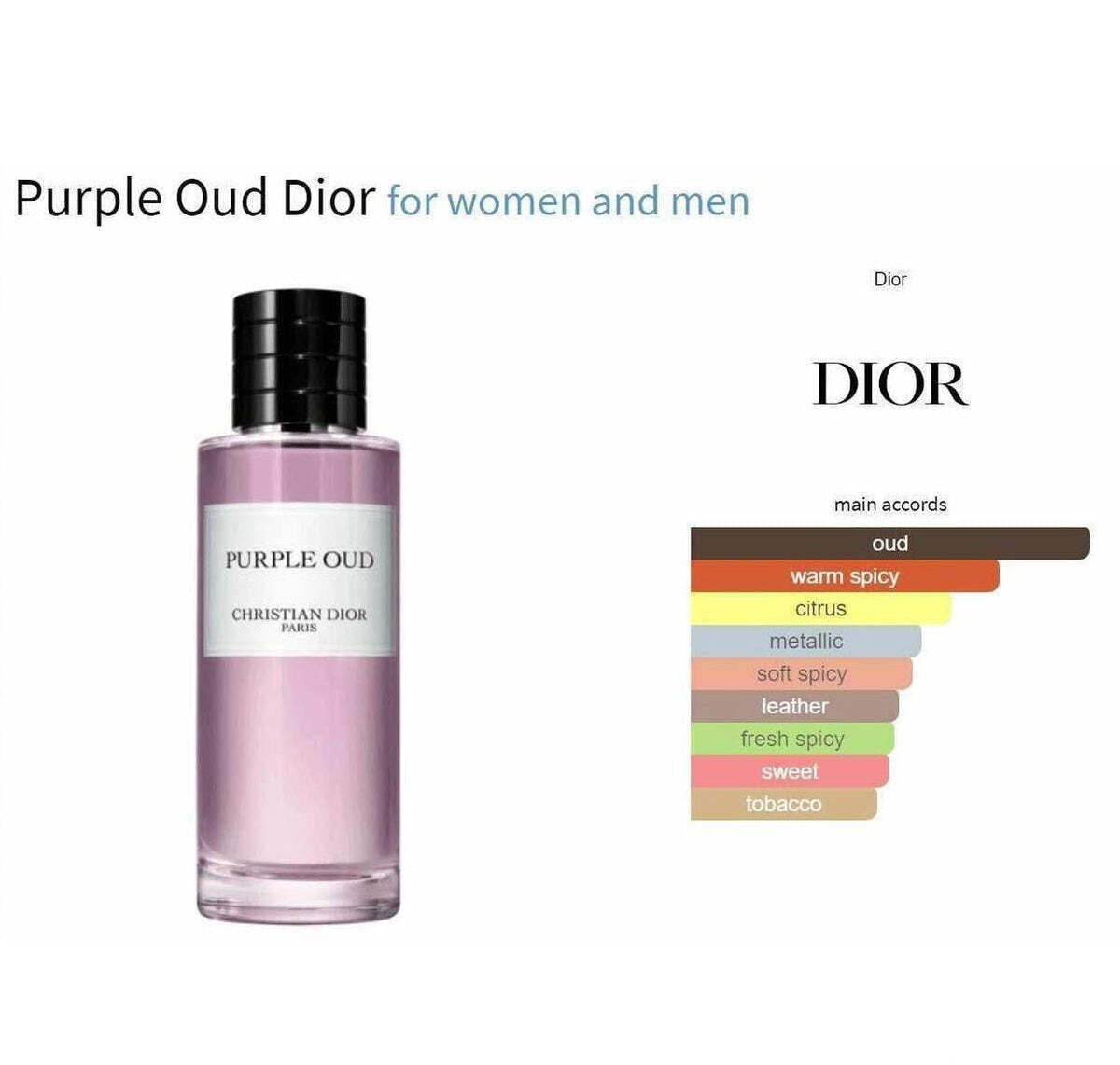 Purple Oud by Dior