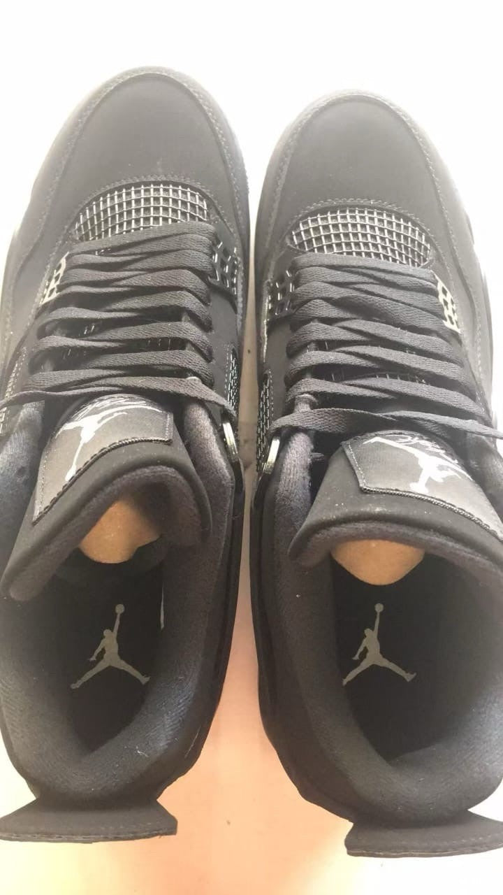 Size 12 - Air Jordan 4 Retro 2025 Black Cat
