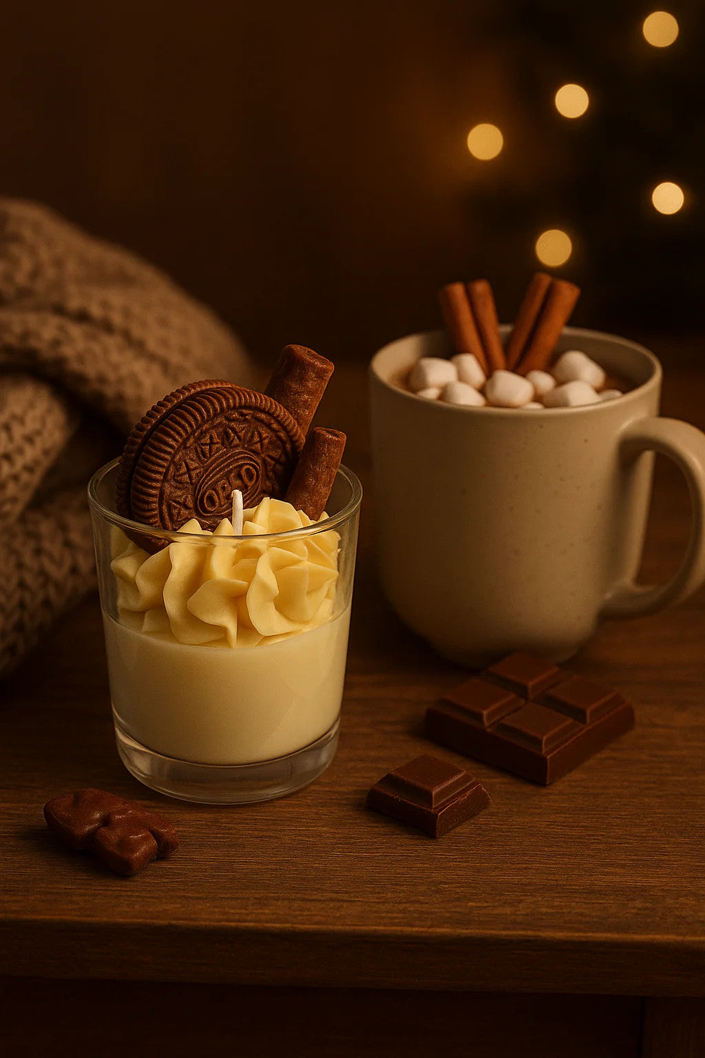 Chocolate Candle