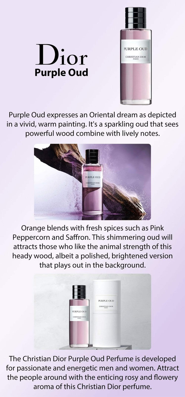 Purple Oud by Dior