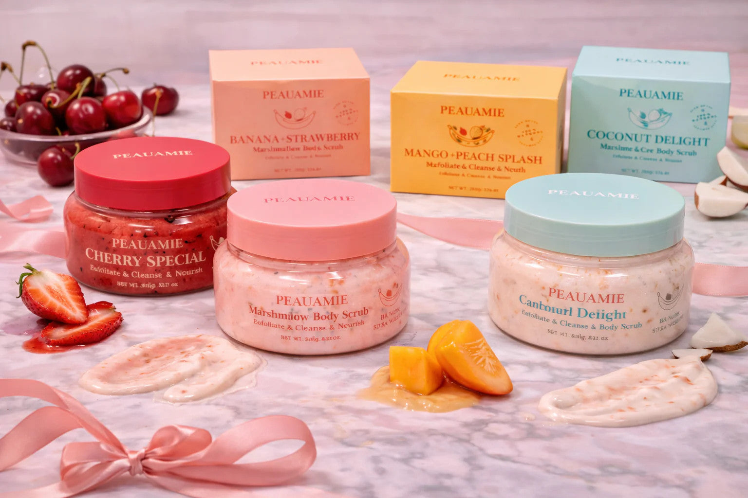 Banana Strawberry Body Scrub