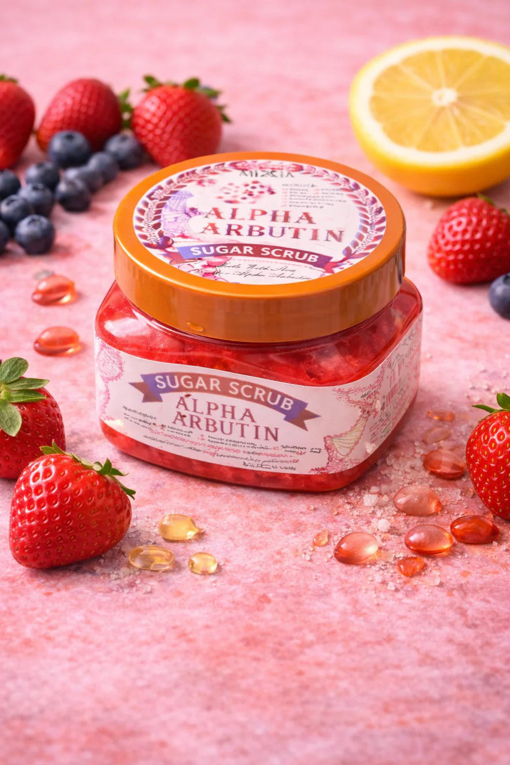SUGAR SCRUB ALPHA ARBUTIN
