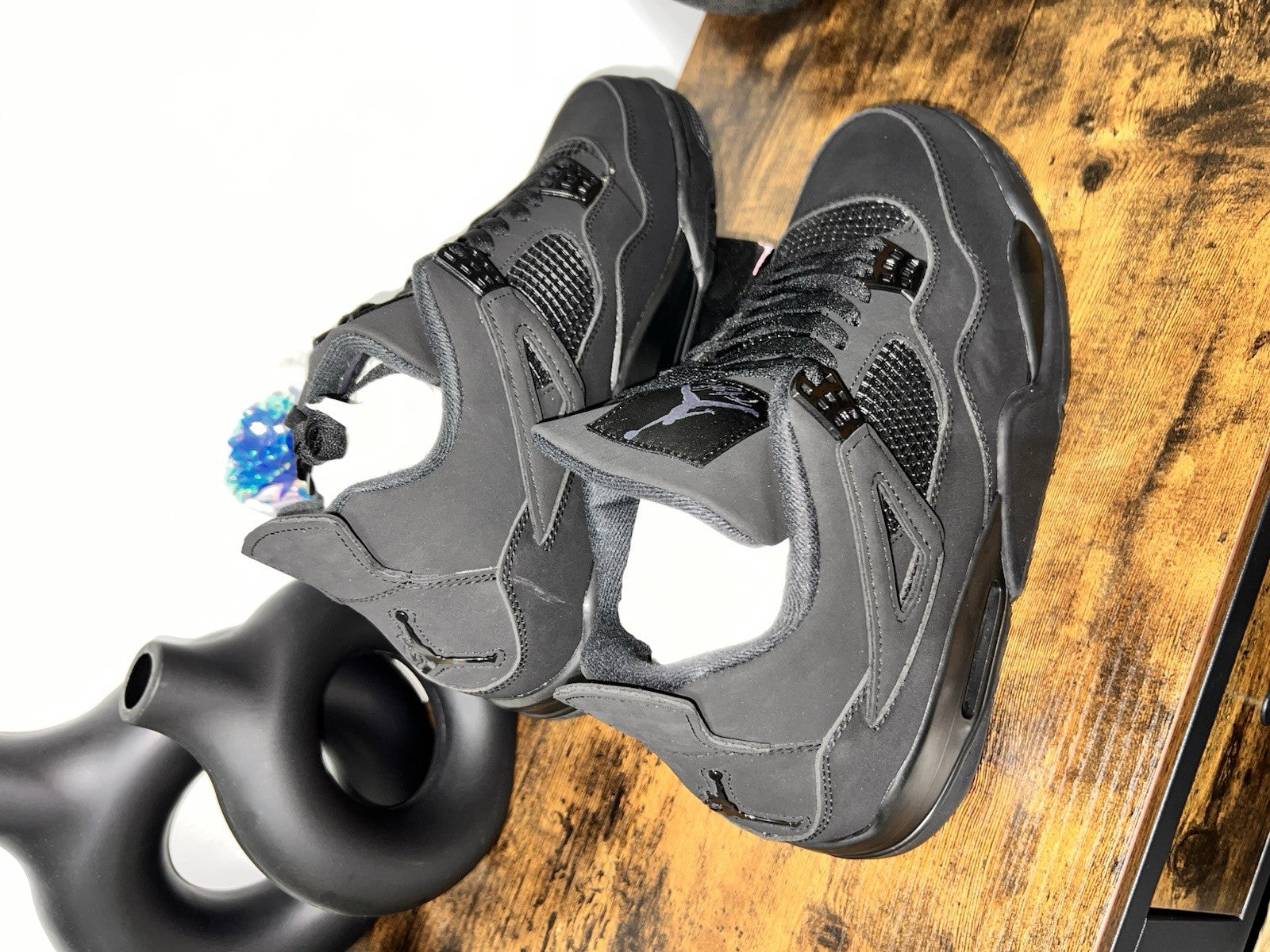 Size 12 - Air Jordan 4 Retro 2025 Black Cat