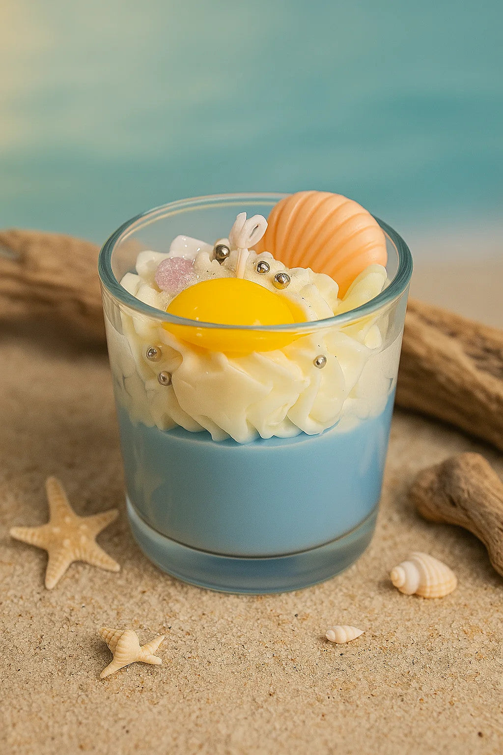 Dessert scented candle