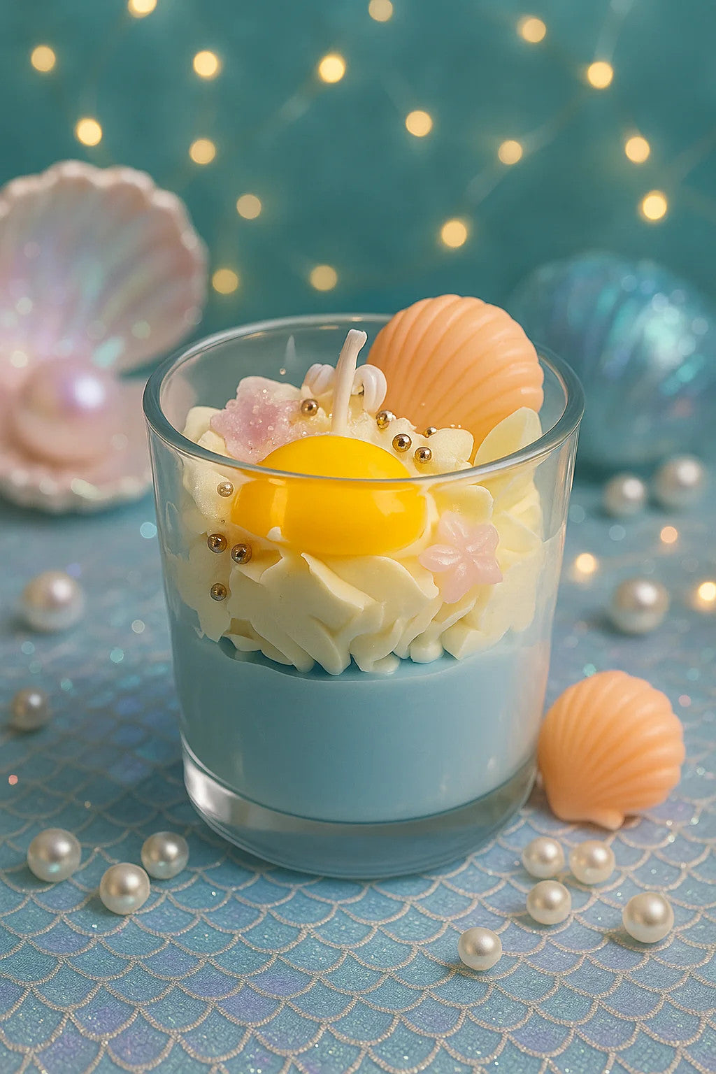 Dessert scented candle