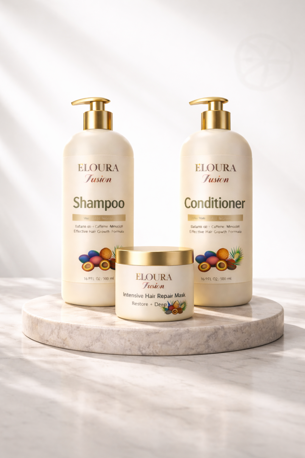Batana set with Shampoo+conditioner+mask