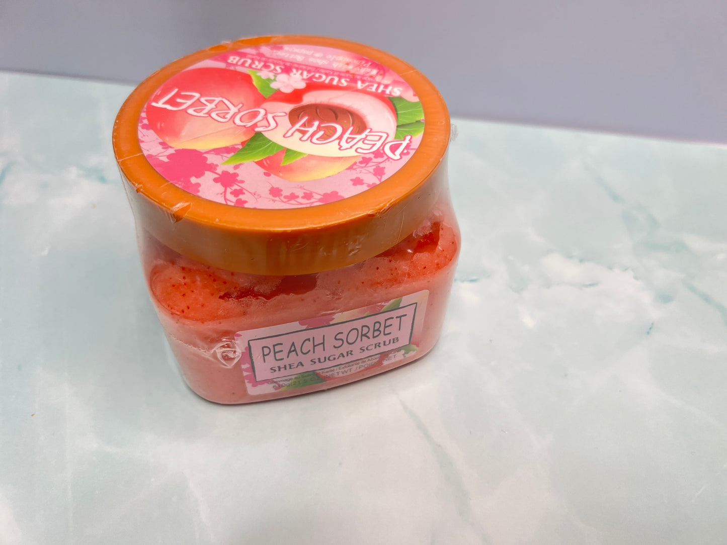 PEACH SORBET SHEA SUGAR SCRUB