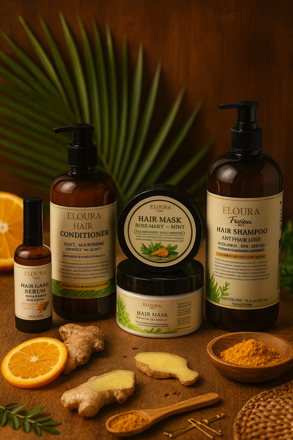 Rosemary and Mint Hair Care Set