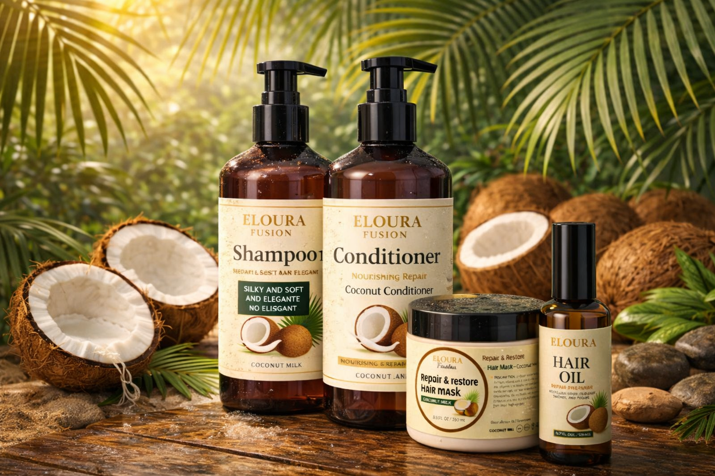 Full complete Ritual Coconut Repair &
Restore Set