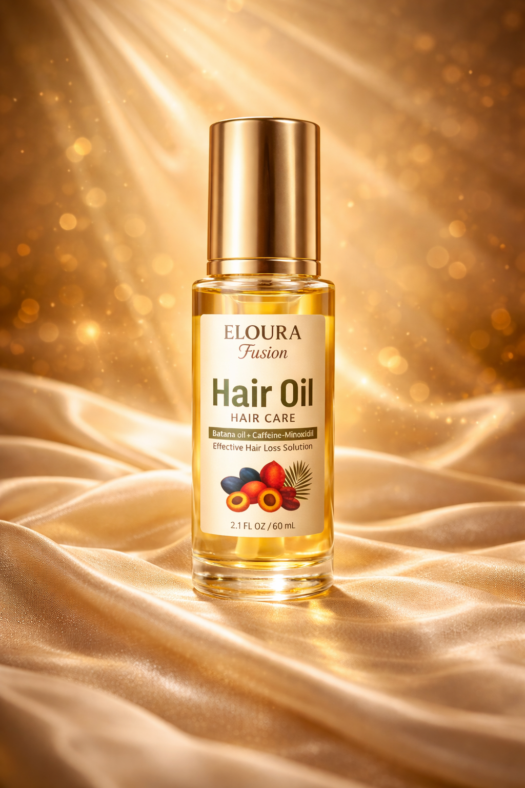 Botanical hair oil