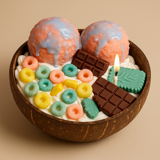 Coconut Shell Candles