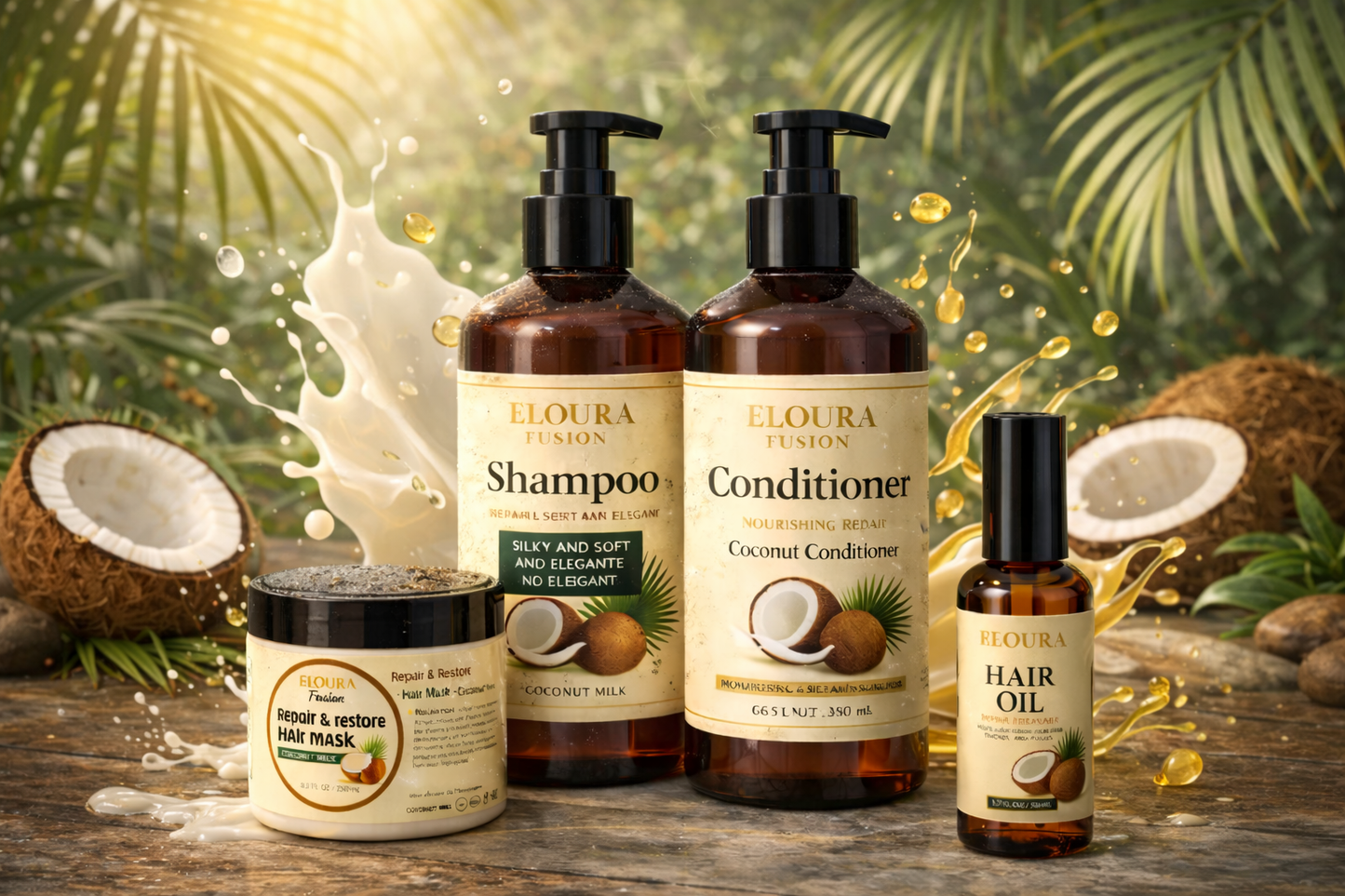 Full complete Ritual Coconut Repair &
Restore Set