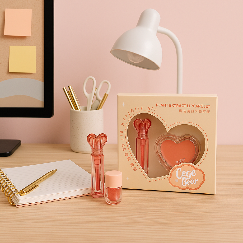 Heart Shape lip gloss