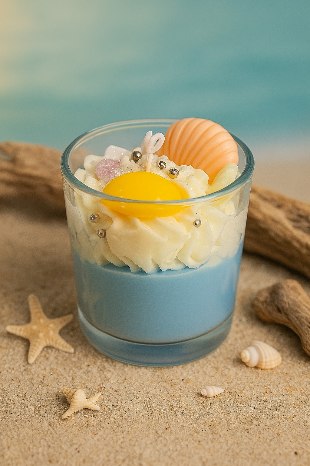 Dessert scented candle