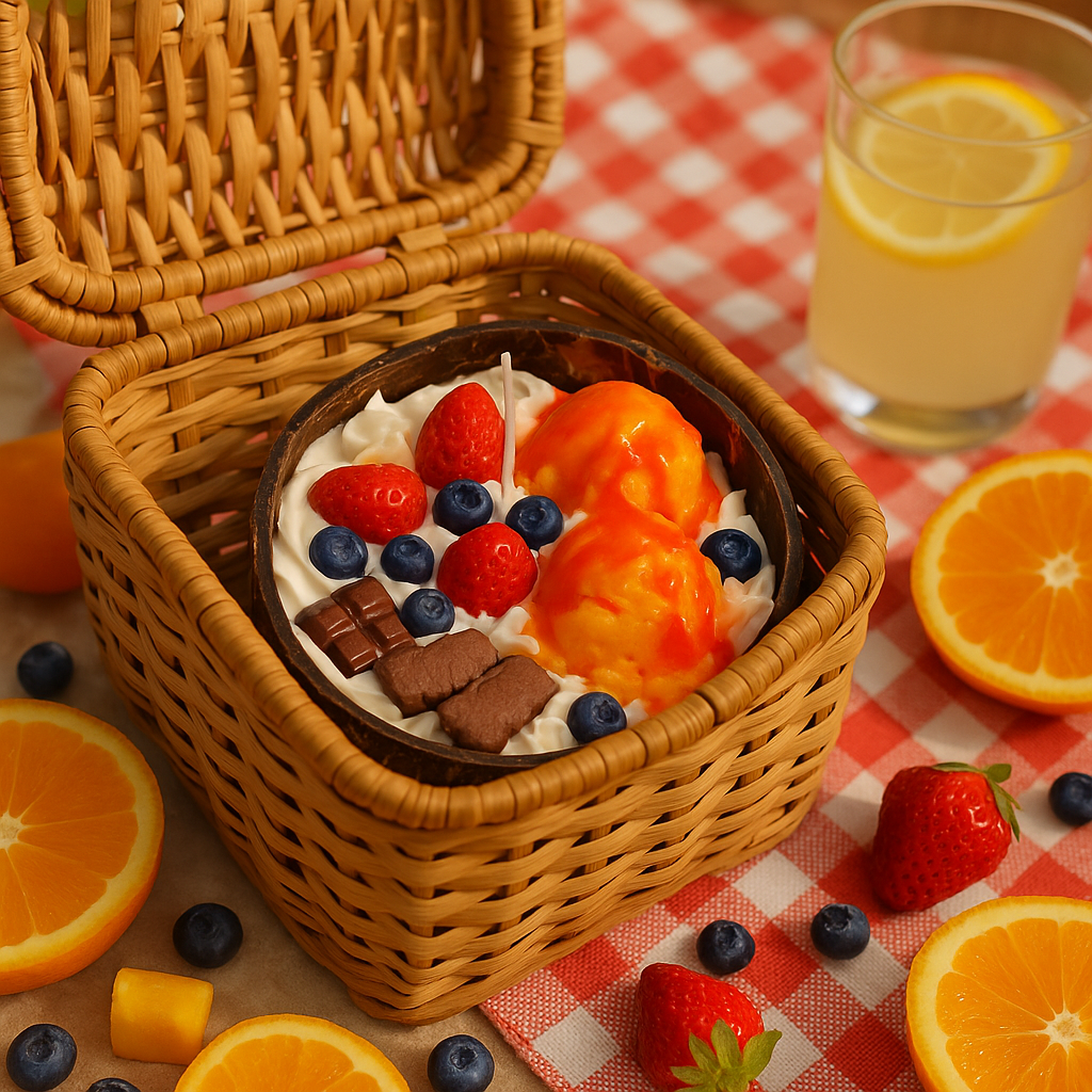 Berry Bliss Dessert Candle