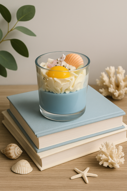 Dessert scented candle