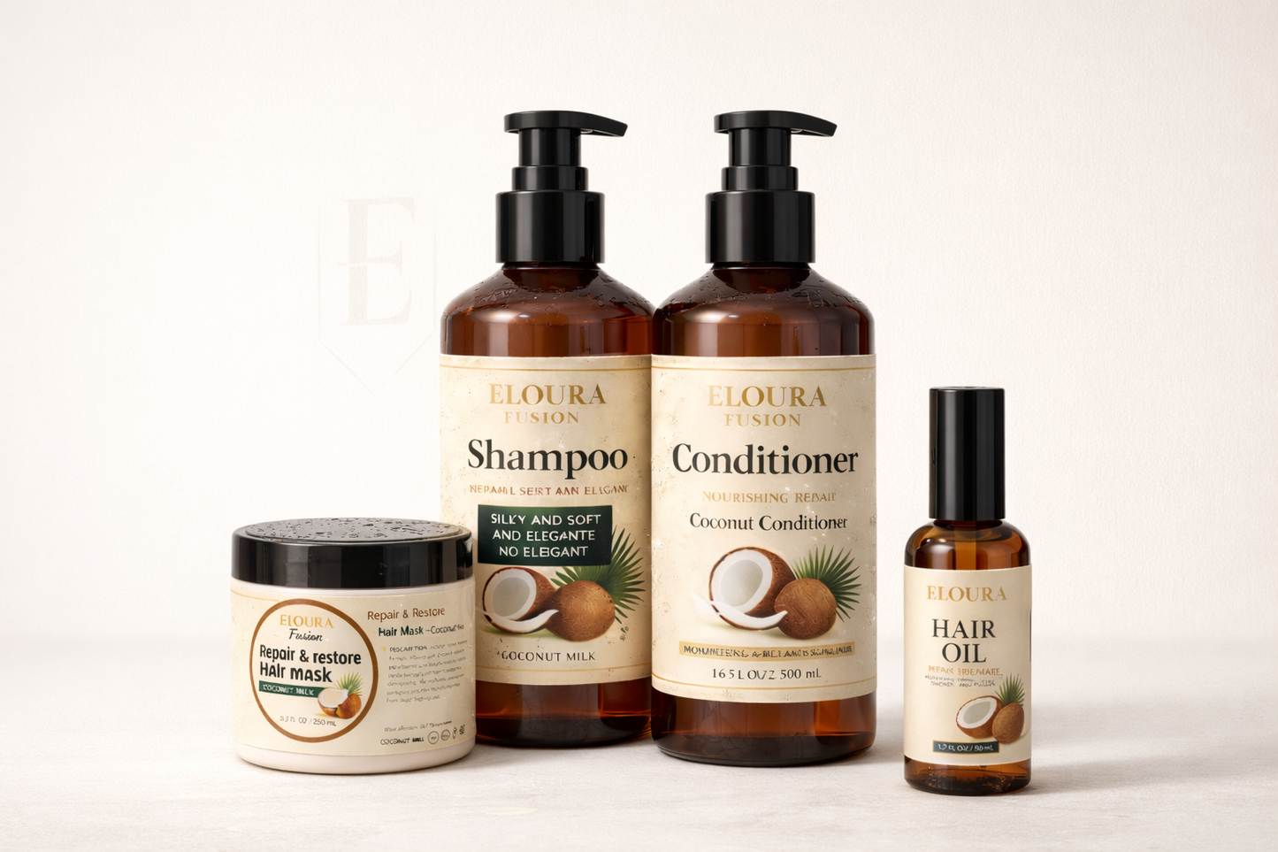 Full complete Ritual Coconut Repair &
Restore Set