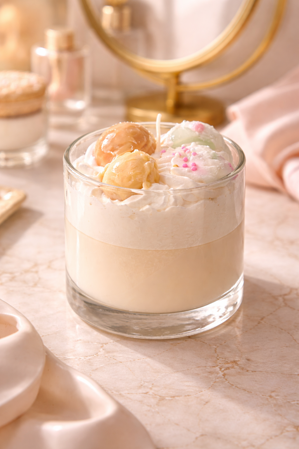 Vanilla Crème Délice
Luxury Whipped Dessert Candle