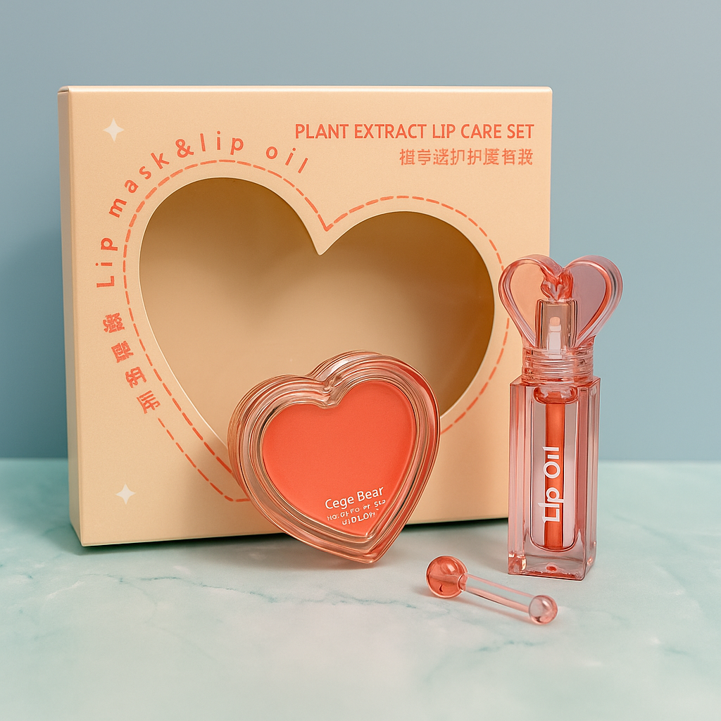 Heart Shape lip gloss