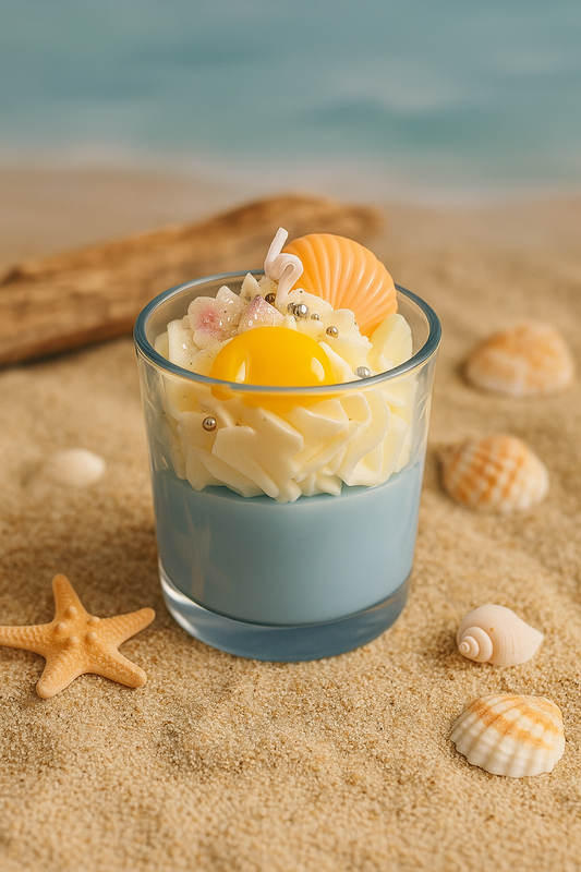 Dessert scented candle