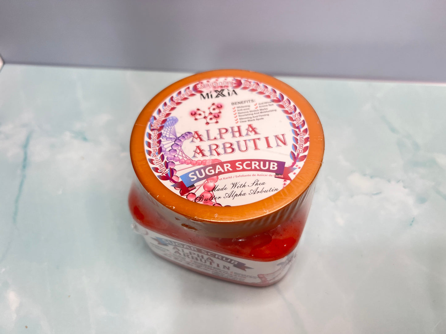SUGAR SCRUB ALPHA ARBUTIN